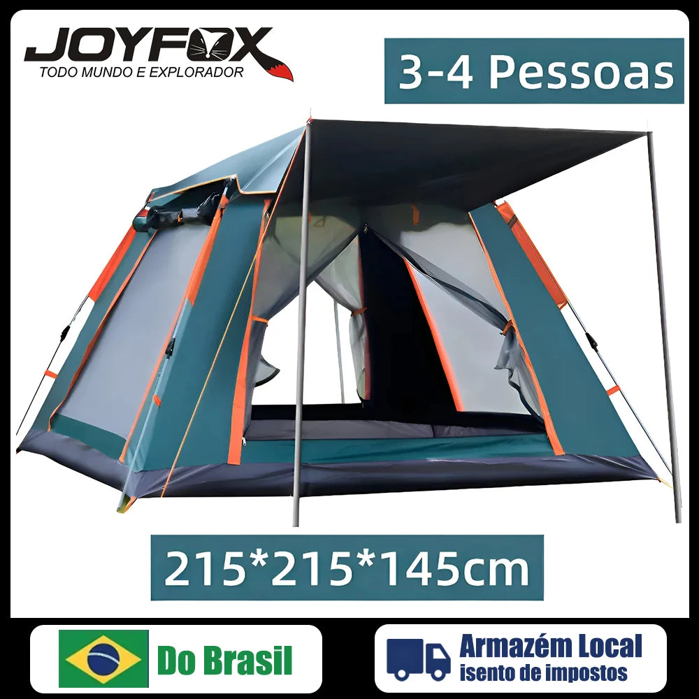Pop-Up Family Camping Tent UPF50+ | Wovetsa