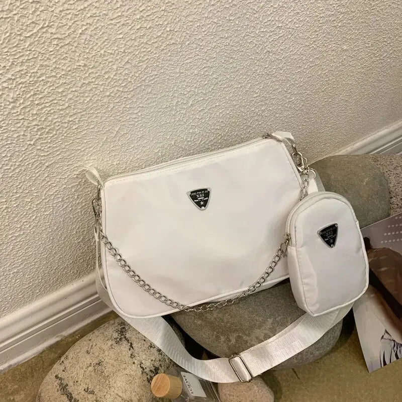 Nylon Crossbody Bag | Wovetsa