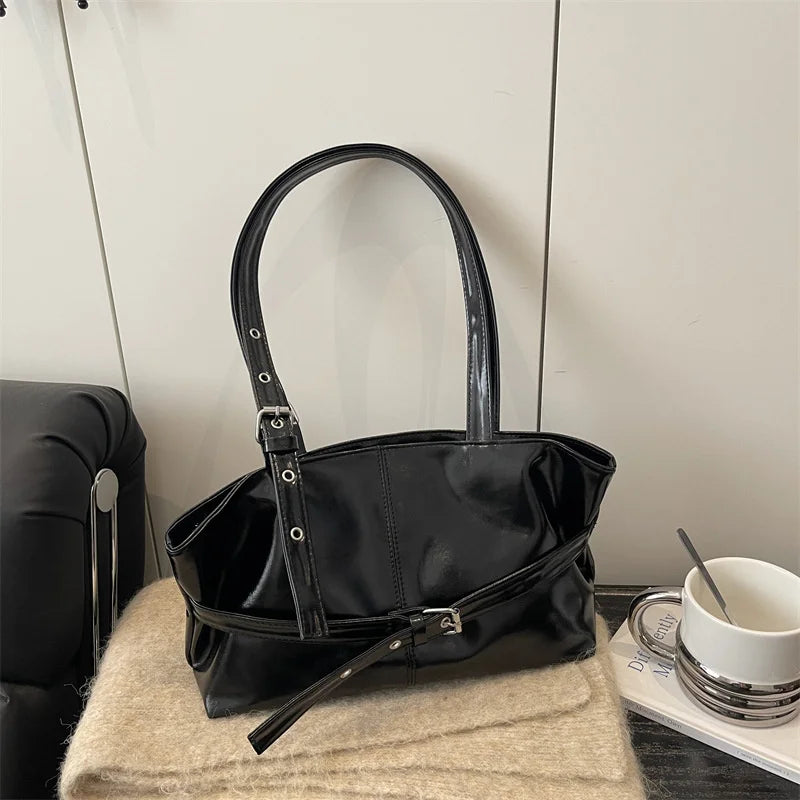 PU Baguette Shoulder Bag | Wovetsa