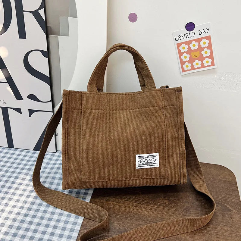 Corduroy Crossbody Bag | Wovetsa