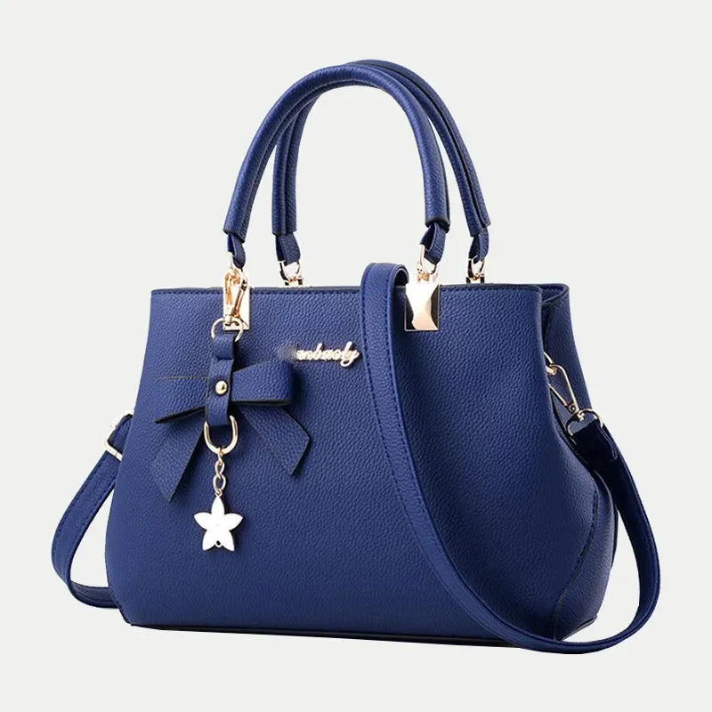 Floral Bowknot PU Shoulder & Crossbody Bag | Wovetsa