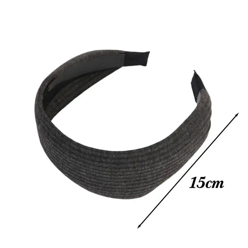 Wide Knit Headband for Women | Wovetsa