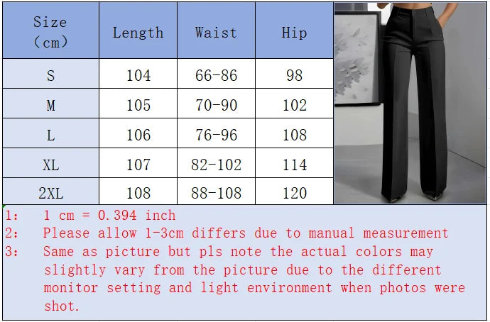 Women's High Waisted Wide Leg Dress Pants Front Seam Detail Straight Leg Office Formal Workwear Black Suit Trousers
