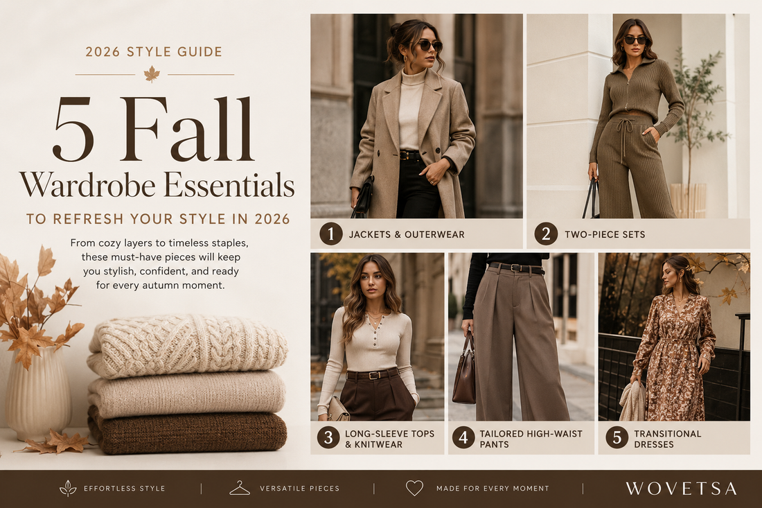 5 Fall Wardrobe Essentials to Refresh Your Style in 2026