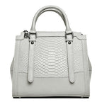 Crocodile Pattern Genuine Leather Crossbody Bag | Wovetsa