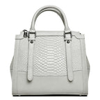 Crocodile Pattern Genuine Leather Crossbody Bag | Wovetsa