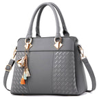 Diamond Quilted Large Shoulder Bag | Wovetsa