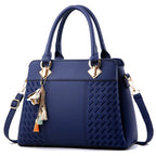 Diamond Quilted Large Shoulder Bag | Wovetsa
