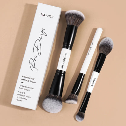 3-Piece Premium Makeup Brush Set | Wovetsa
