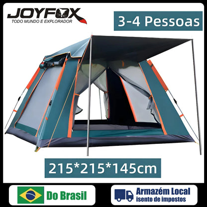 Pop-Up Family Camping Tent UPF50+ | Wovetsa