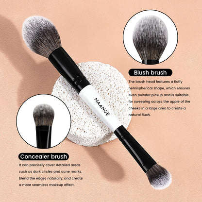 3-Piece Premium Makeup Brush Set | Wovetsa