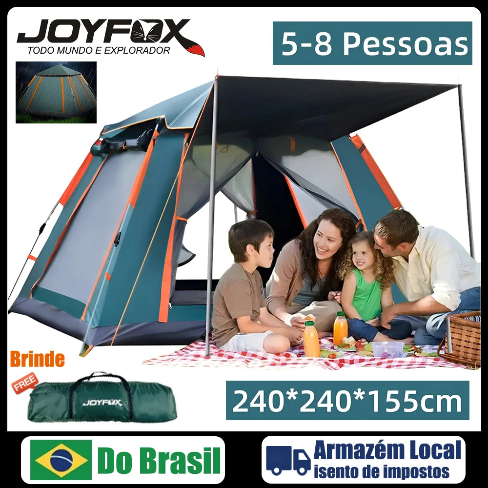 Pop-Up Family Camping Tent UPF50+ | Wovetsa