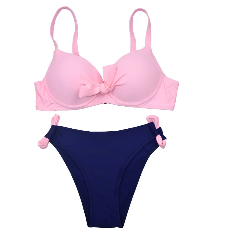 Bandage Push-Up Bikini Set | Wovetsa