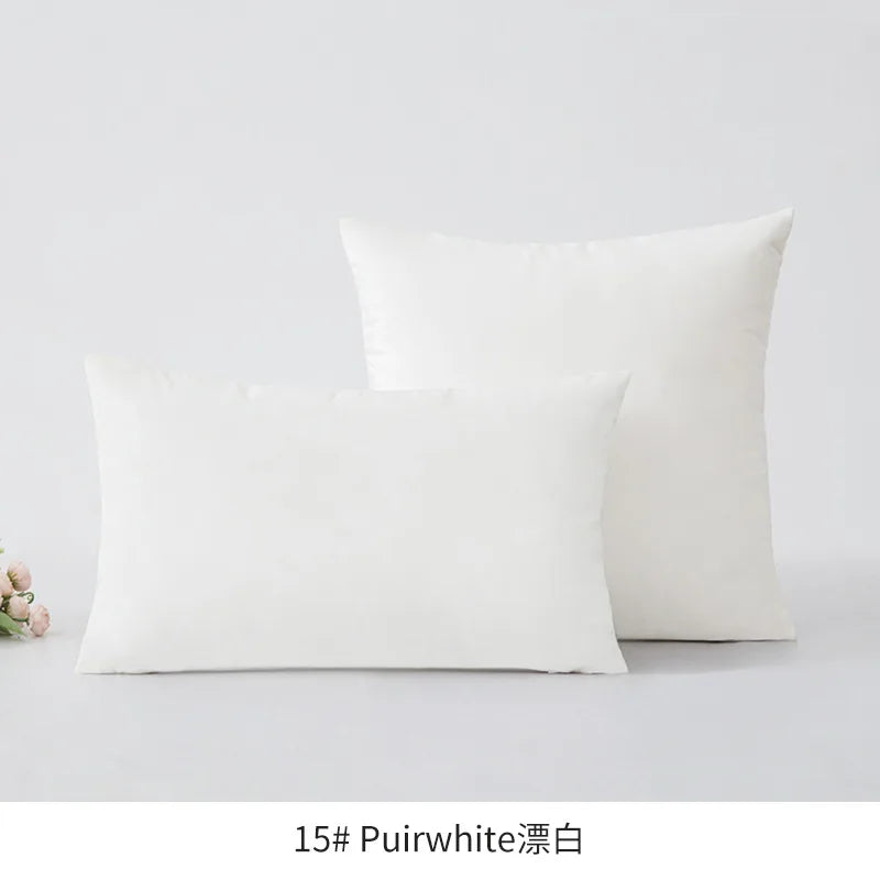 Inyahome Soft Velvet Cushion Cover Pink Grey Beige Green Pillow Cover Bedroom Sofa Decoration PillowCase 30x50cm/45x45cm Pillows