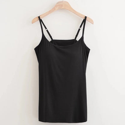 Padded Bra Camisole Tank Top | Wovetsa