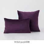 Inyahome Soft Velvet Cushion Cover Pink Grey Beige Green Pillow Cover Bedroom Sofa Decoration PillowCase 30x50cm/45x45cm Pillows