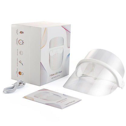 7-Color LED Light Therapy Face Mask | Wovetsa