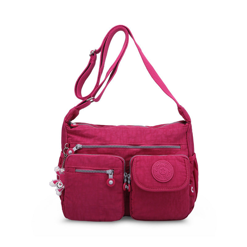 Water-Repellent Nylon Crossbody Shoulder Bag | Wovetsa