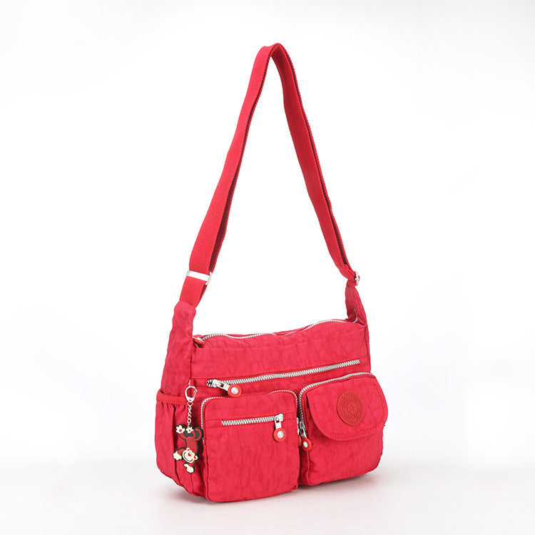 Water-Repellent Nylon Crossbody Shoulder Bag | Wovetsa