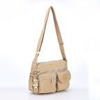 Water-Repellent Nylon Crossbody Shoulder Bag | Wovetsa