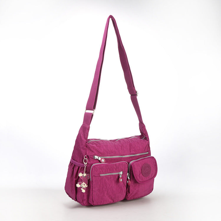 Water-Repellent Nylon Crossbody Shoulder Bag | Wovetsa