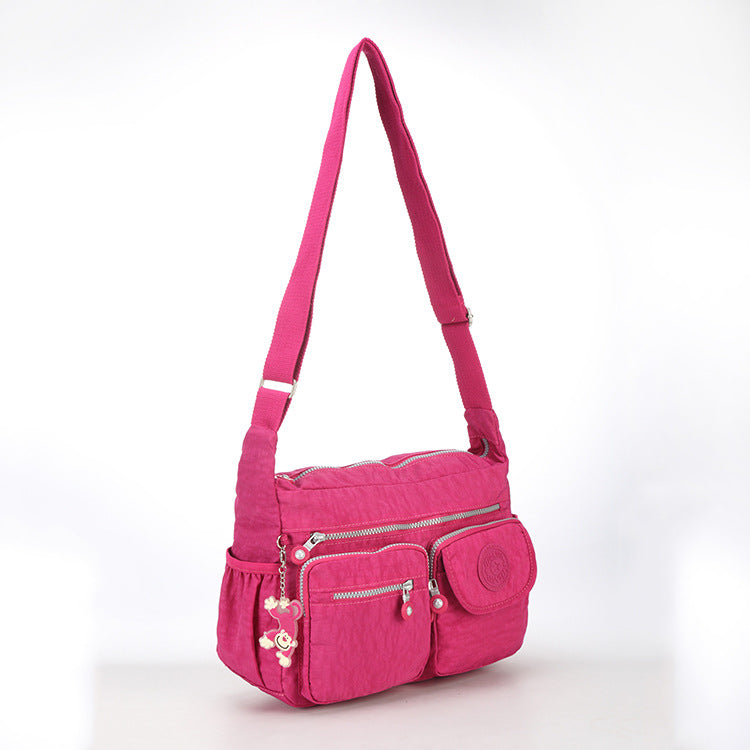 Water-Repellent Nylon Crossbody Shoulder Bag | Wovetsa