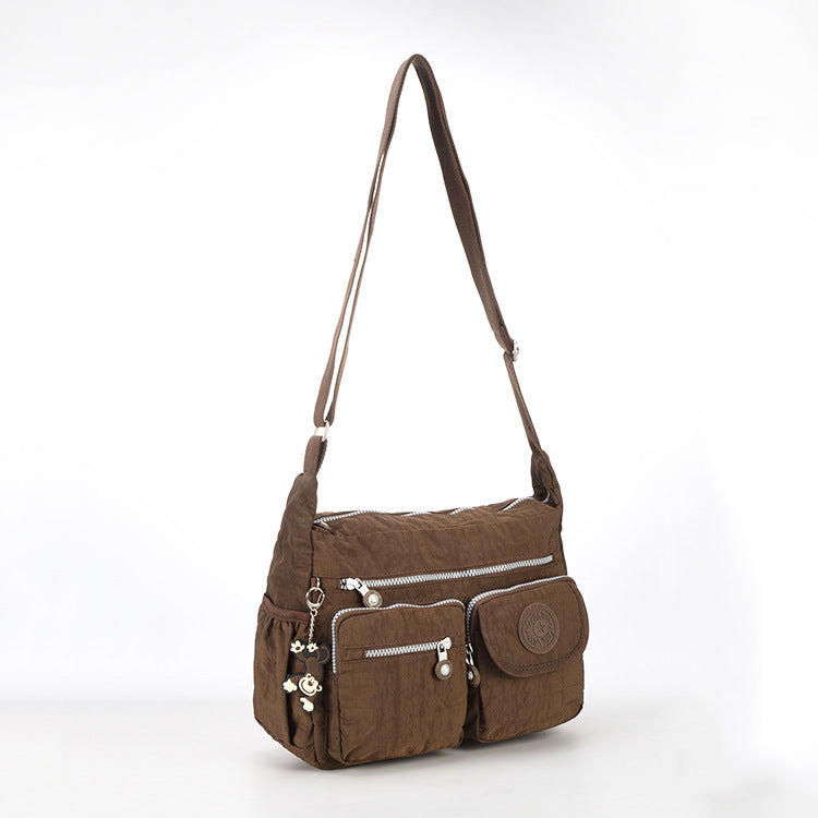 Water-Repellent Nylon Crossbody Shoulder Bag | Wovetsa