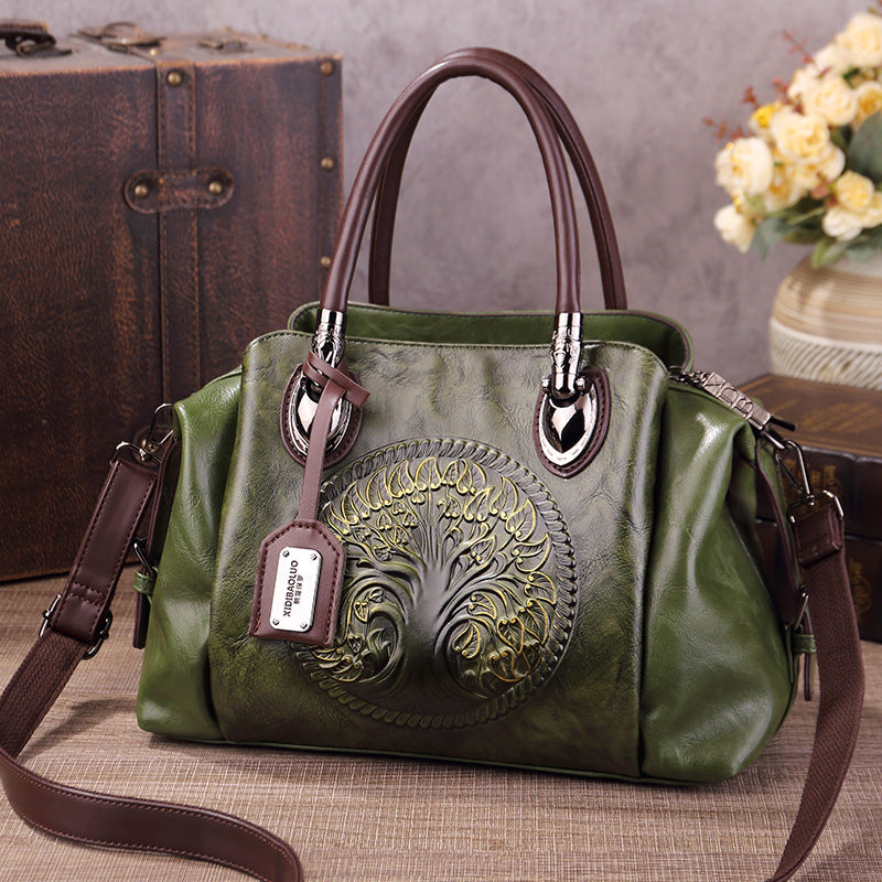 Embossed Gradient Pillow Crossbody Bag | Wovetsa