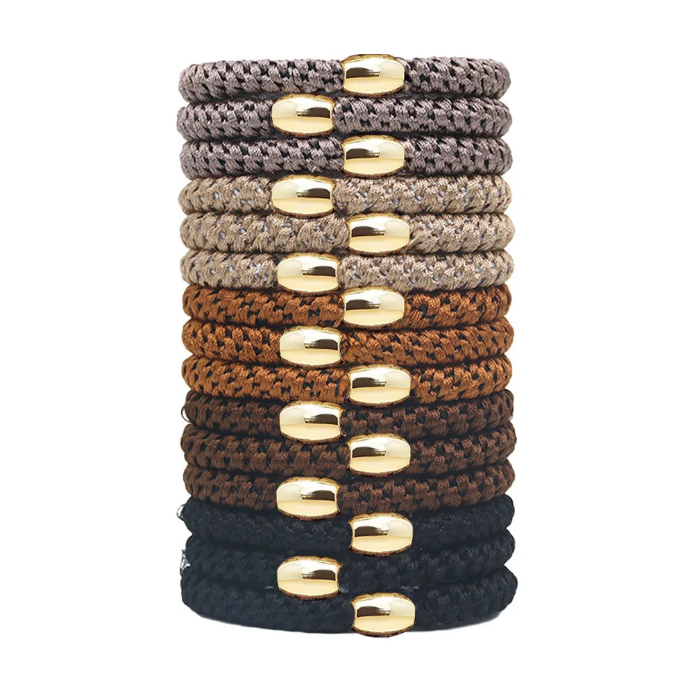 Elastic Hair Ties Set 10 Pcs | Wovetsa