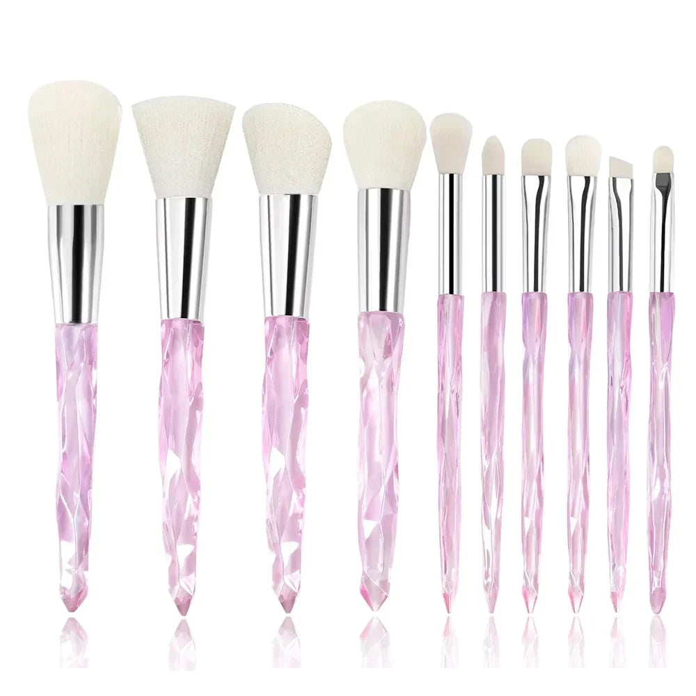 11-Piece Vegan Makeup Brush Set | Wovetsa