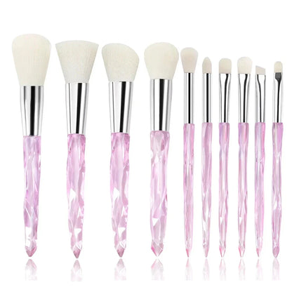 11-Piece Vegan Makeup Brush Set | Wovetsa