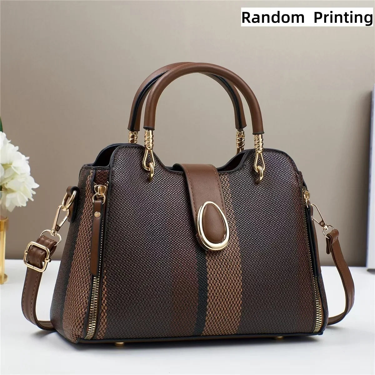 Minimalist PU Leather Bucket Crossbody Bag | Wovetsa