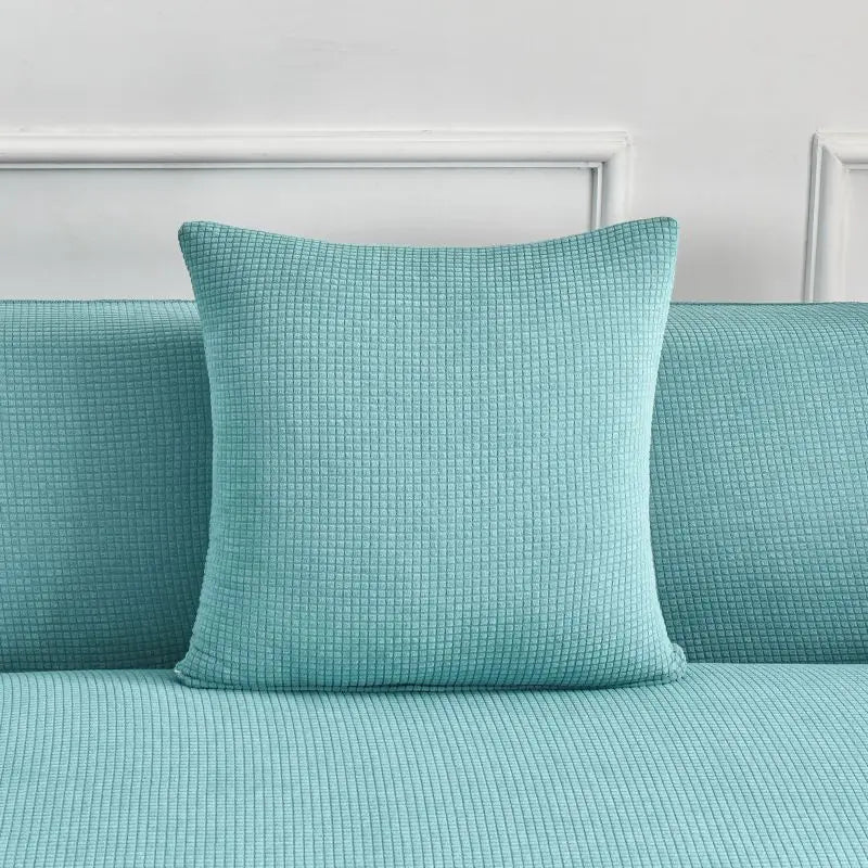 Waterproof Corn Velvet Cushion Cover 45X45cm For Sofa Living Room Decoration Nordic Solid Throw Pillow Covers