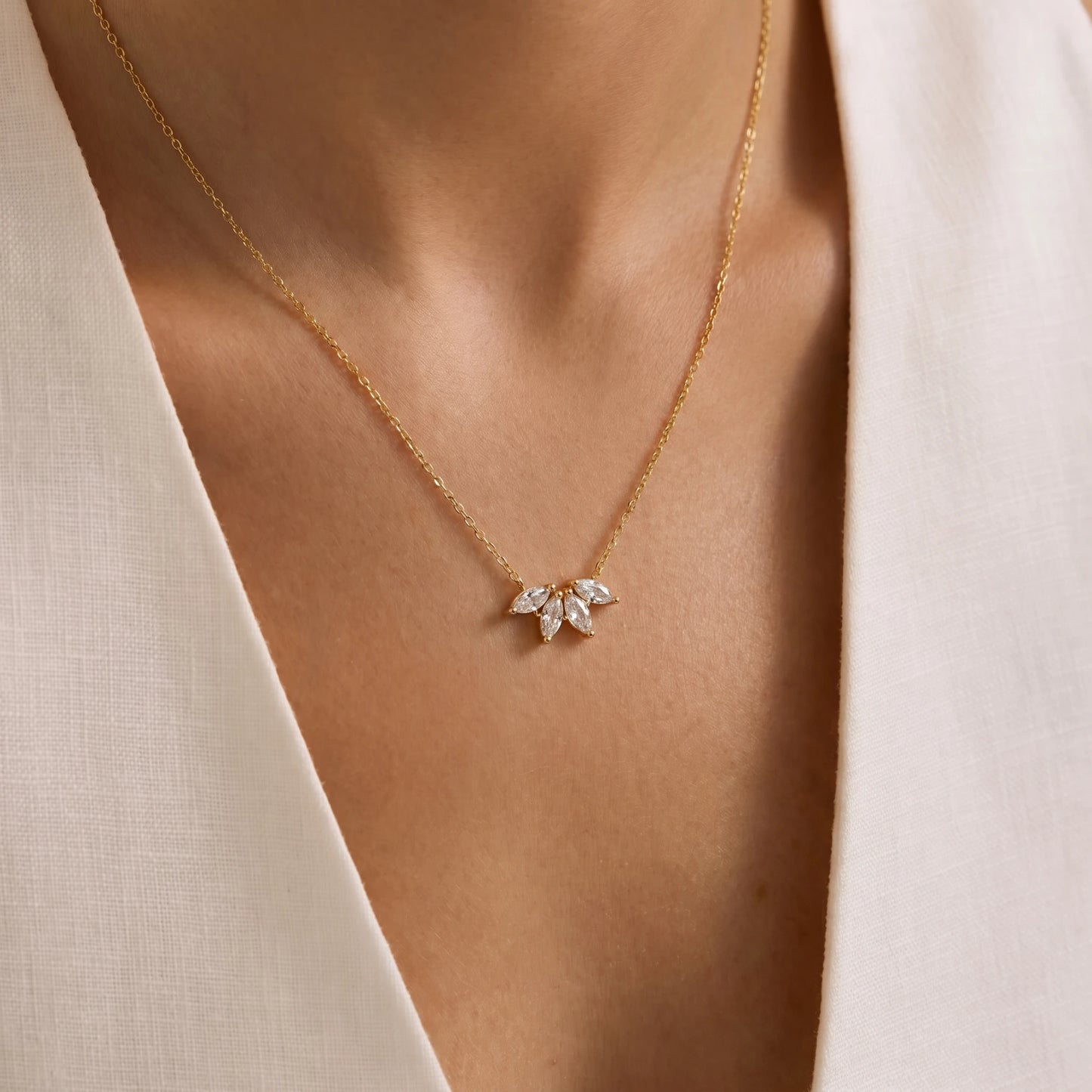 Gold Pendant Necklace Collection | Wovetsa