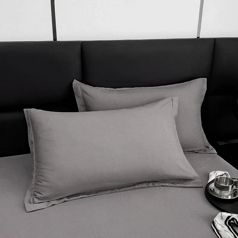 Washed Cotton Solid Pillowcase 48x74cm | Wovetsa