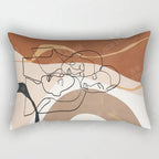 Boho Geometric Throw Pillow Cover | Wovetsa