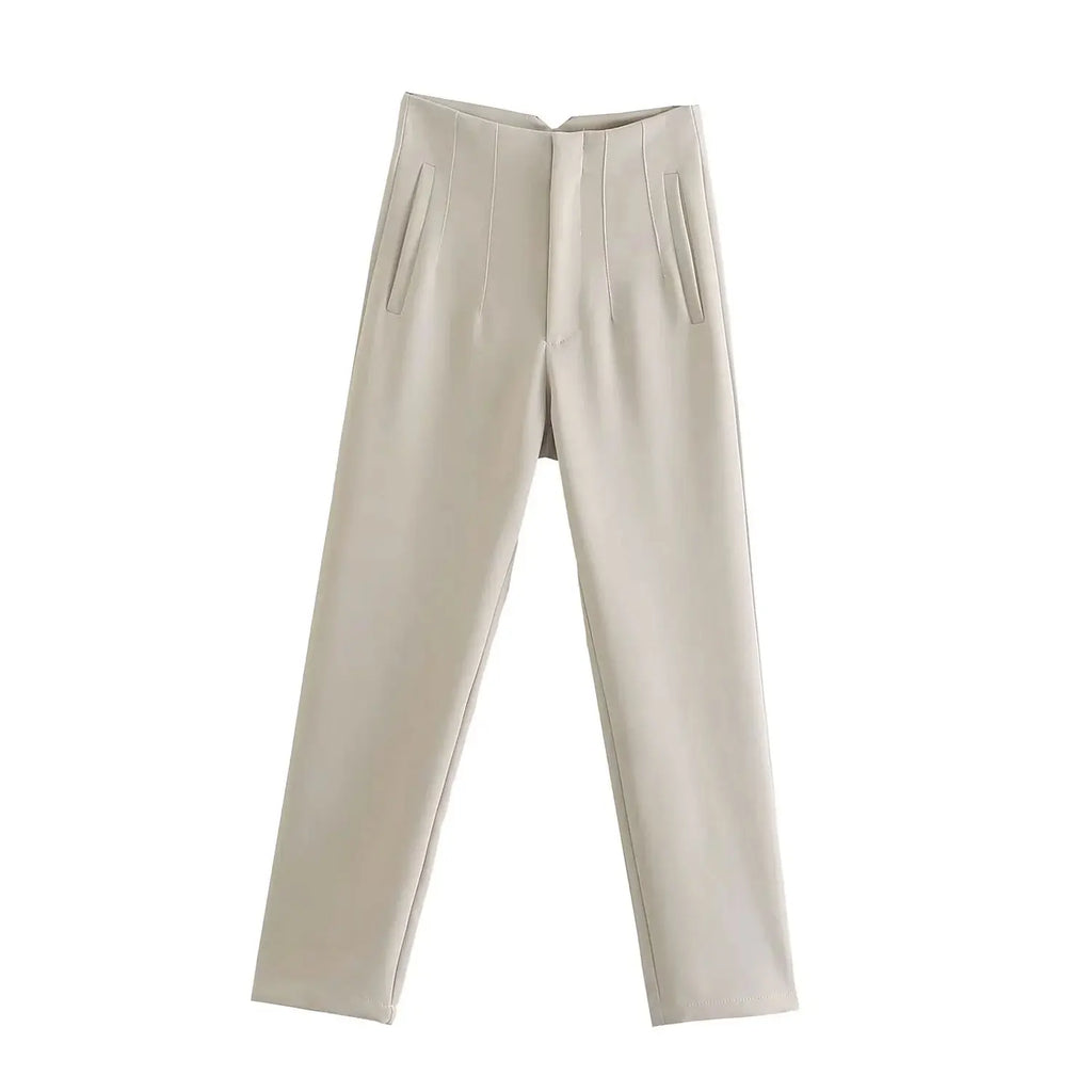 High Waist Pencil Pants | Wovetsa