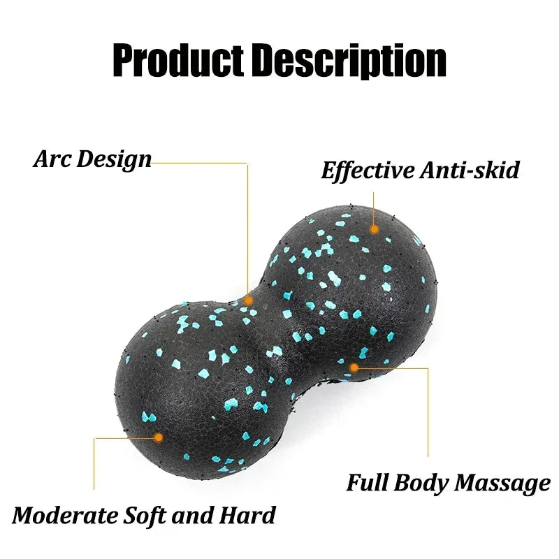 Peanut Massage Ball for Women — Muscle Relief & Myofascial Release | Wovetsa