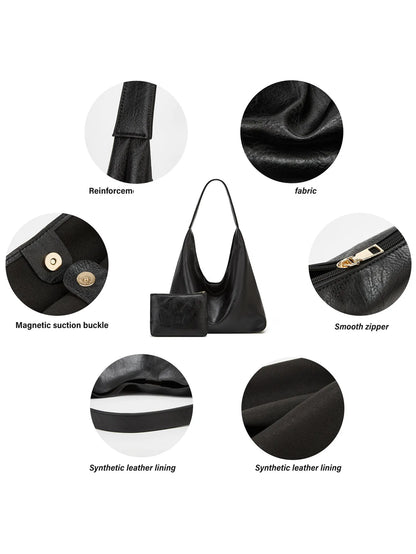 Retro Large Tote Bag | Wovetsa