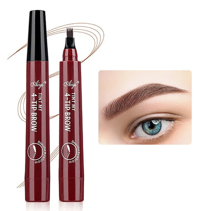 4-Fork Microblading Eyebrow Pencil | Wovetsa