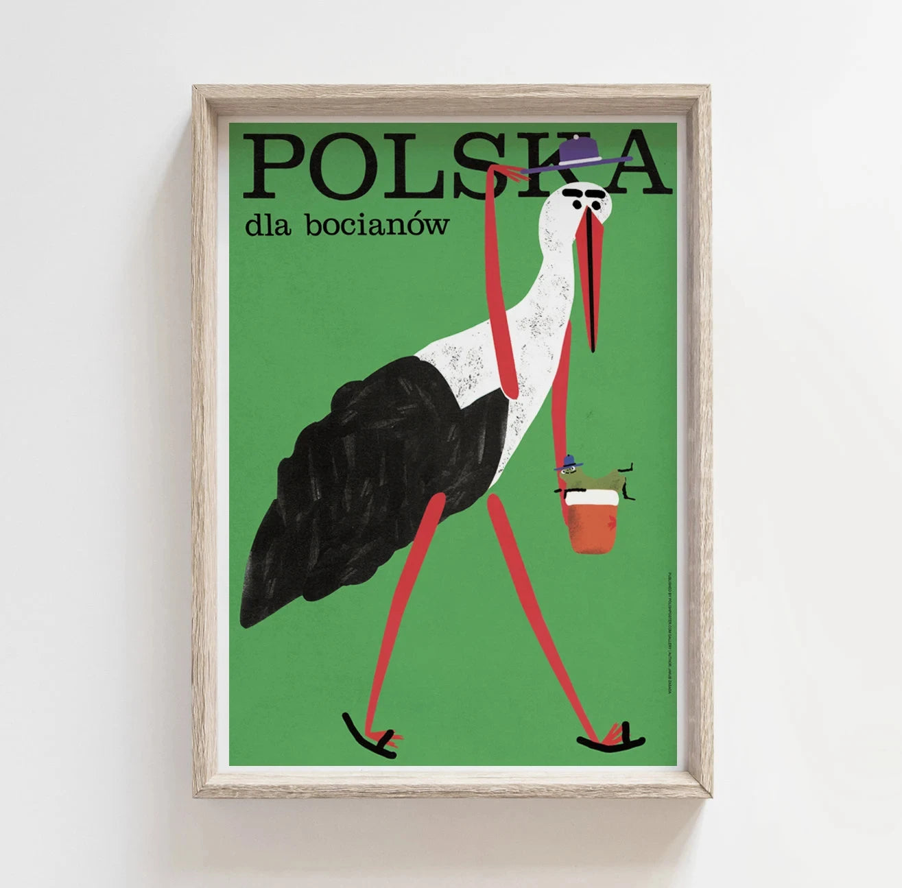 Modern Abstract & Funny Animal Canvas Wall Art Poster | Wovetsa