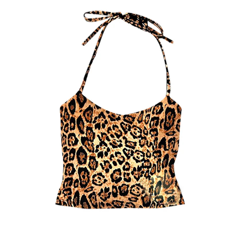 Y2K Bow-Trim Crop Tank Top | Wovetsa