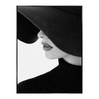 Black & White Luxury Car Paris Street Canvas Wall Art | Wovetsa