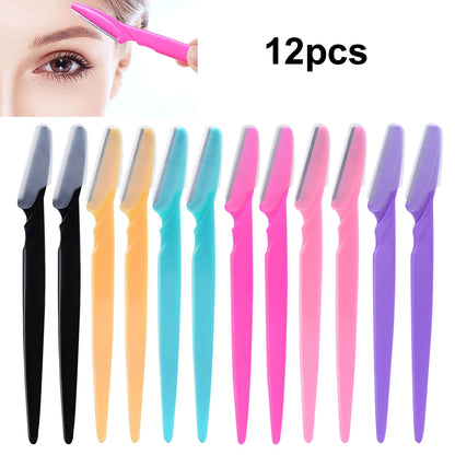 12-Piece Eyebrow Razor & Face Trimmer Set | Wovetsa