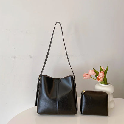 Retro Tote Bag & Small Purse Set | Wovetsa
