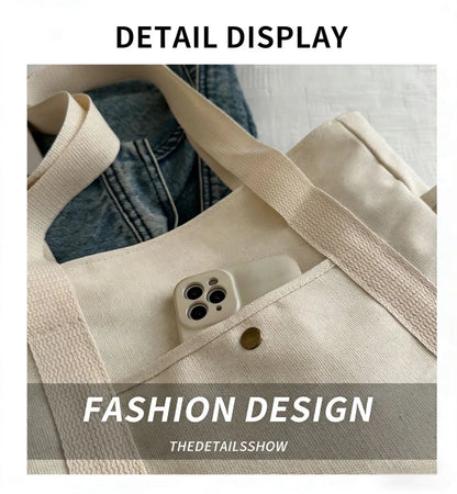 Canvas Tote Bag | Wovetsa
