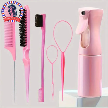 6-Piece Hair Brush & Styling Tool Set | Wovetsa