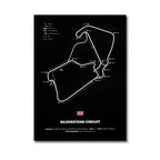 Formula 1 Racing Canvas Wall Art Print | Wovetsa