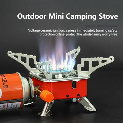 Portable Foldable Camping Gas Stove | Wovetsa