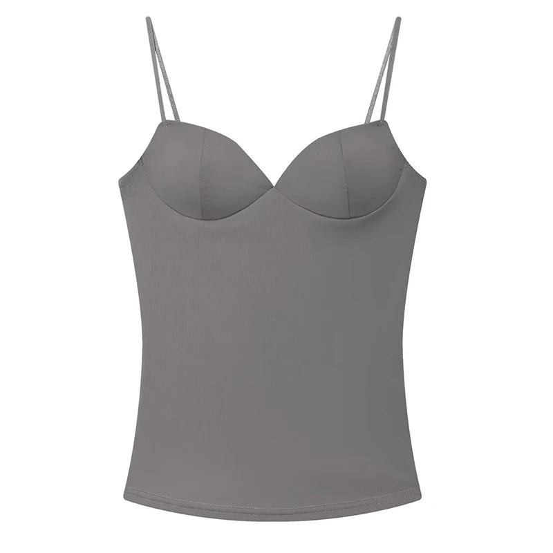 Corset Crop Camisole Top | Wovetsa
